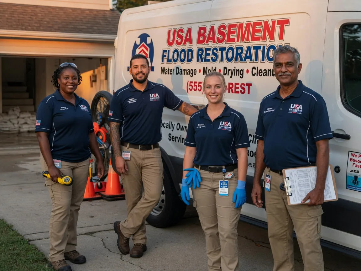 Basement Flood Cleanup company in Nome, TX